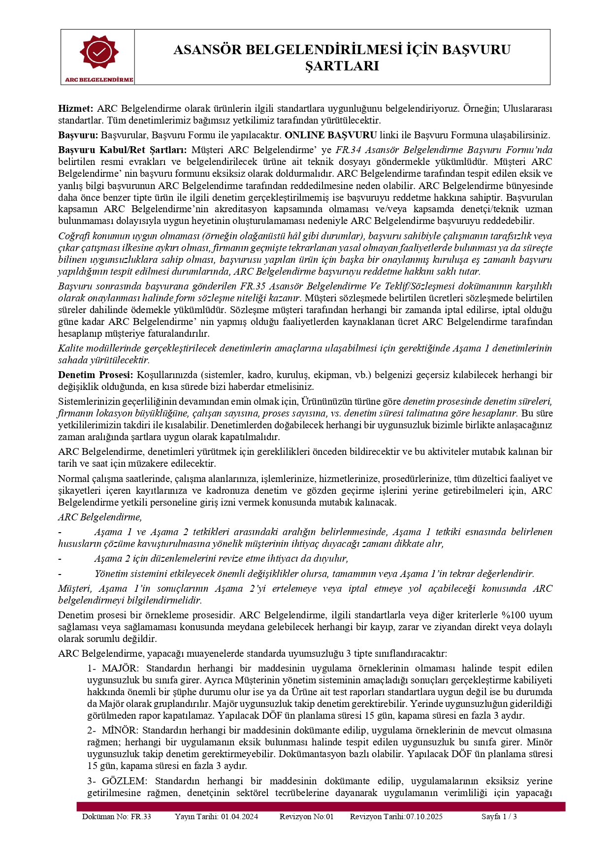 FR.33 ASANSÖR BELGELENDİRİLMESİ İÇİN BAŞVURU ŞARTLARI_REV.01_page-0001